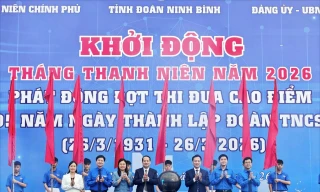 Ninh Bình khởi động Tháng Thanh niên 2026, phát động thi đua mừng 95 năm thành lập Đoàn