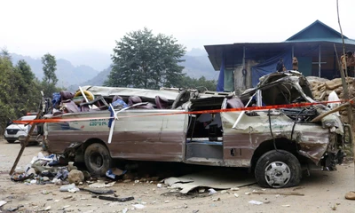 Danh tính các nạn nhân tử vong trong vụ lật xe thiện nguyện tại Lào Cai