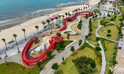 Công trình nghìn tỷ 'biến hóa' diện mạo biển Bãi Sau TPHCM