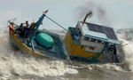 Hàng loạt tàu cá ở Lâm Đồng bị sóng đánh chìm