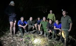 Tìm thấy hai khách du lịch nước ngoài lạc trong rừng lúc nửa đêm
