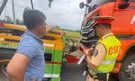 Xe tải dính hàng loạt lỗi trên cao tốc, tài xế và chủ xe bị phạt hơn 100 triệu đồng