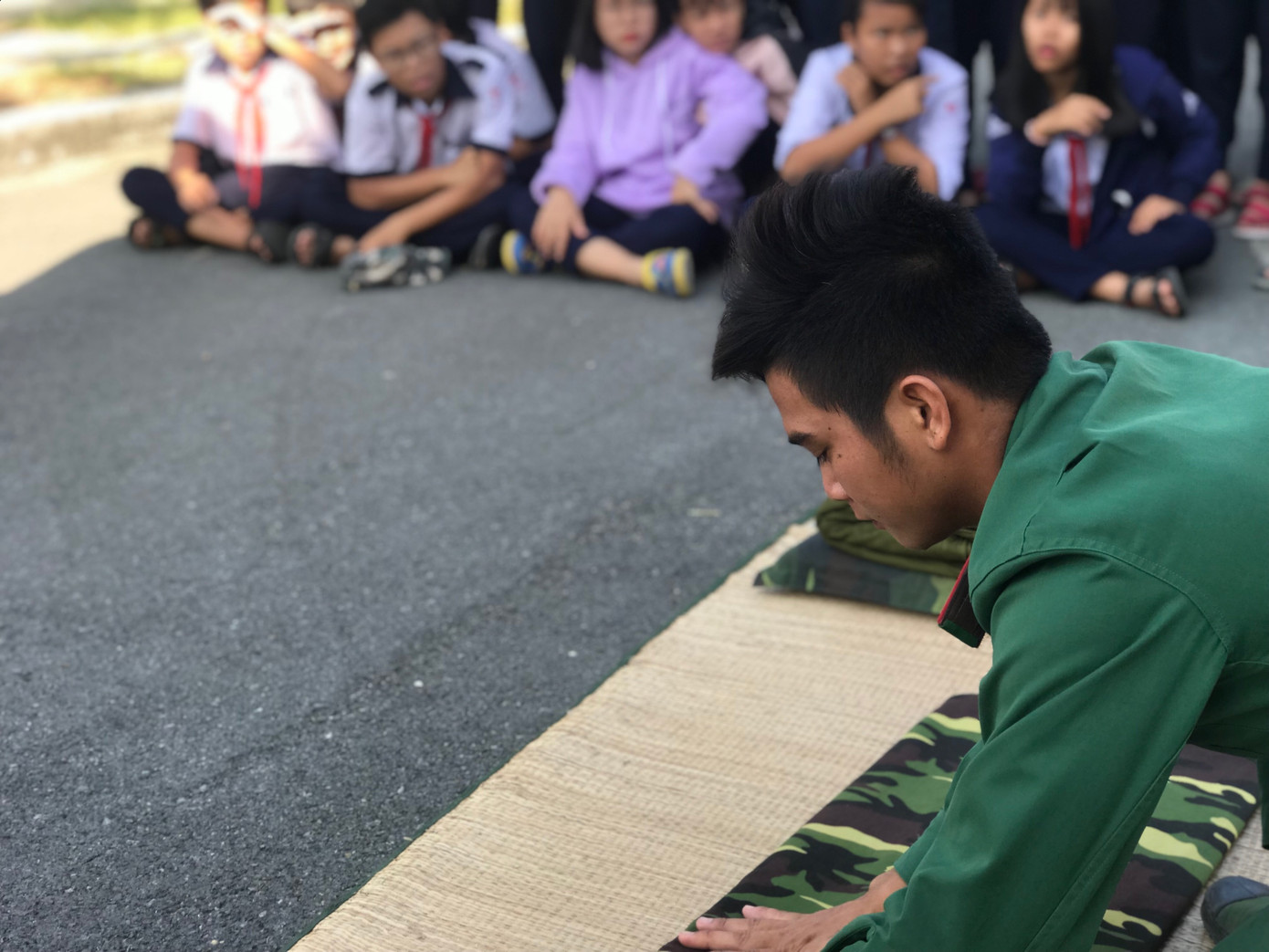 Trải nghiệm 1 ngày là chiến sỹ Biên phòng ảnh 2