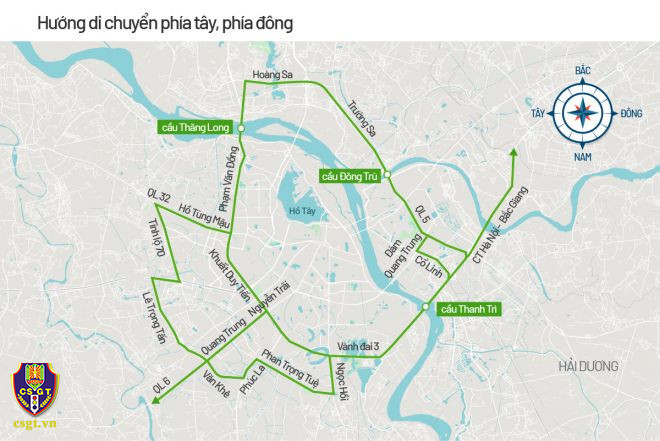 Hà Nội phân luồng giao thông phục vụ Đại hội Đảng XIII ảnh 3