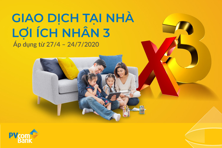'Giao dịch tại nhà, lợi ích nhân 3' cùng PVcomBank ảnh 1