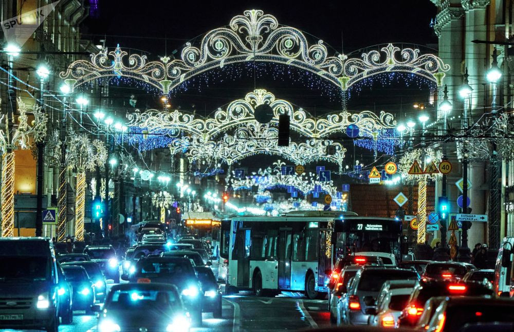 Saint-Peterburg lộng lẫy đón Giáng sinh và năm mới 2020 ảnh 8