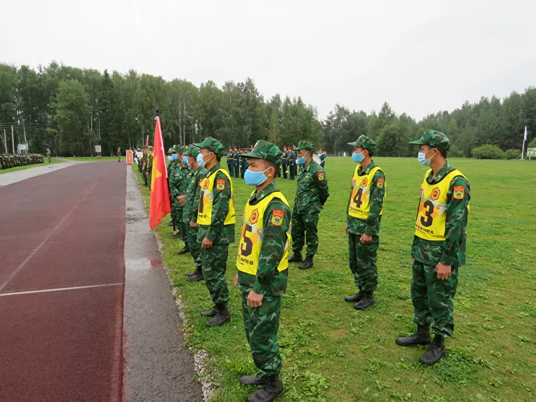 Chó nghiệp vụ Việt Nam lần đầu tham gia 'Người bạn trung thành' tại ARMY-2020 ảnh 2