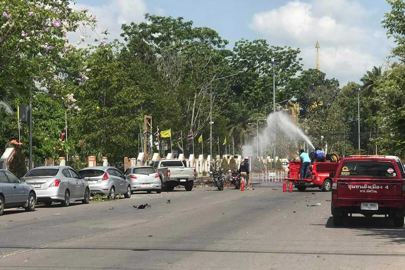 Nổ bom liên tiếp tại miền Nam Thái Lan, 25 người bị thương ảnh 3