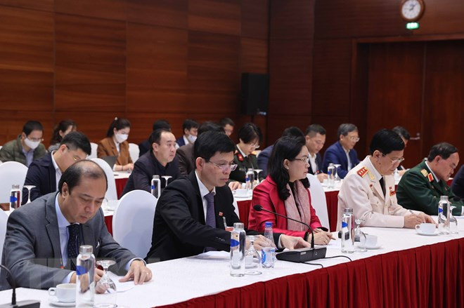 Hình ảnh Thủ tướng Nguyễn Xuân Phúc họp khẩn về phòng, chống dịch COVID-19 ảnh 7