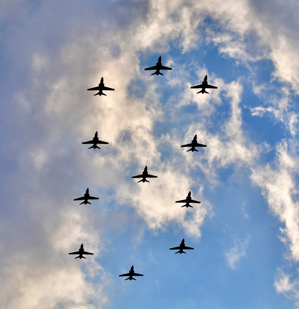 Ấn Độ diễu binh rầm rộ kỷ niệm 88 năm Ngày Không quân ảnh 12