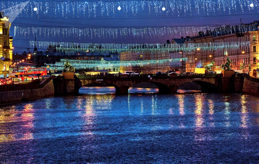 Saint-Peterburg lộng lẫy đón Giáng sinh và năm mới 2020 ảnh 10
