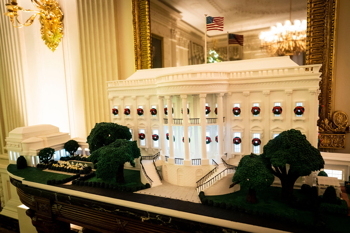 Nhà Trắng trang hoàng lộng lẫy đón Giáng sinh 2020 ảnh 2