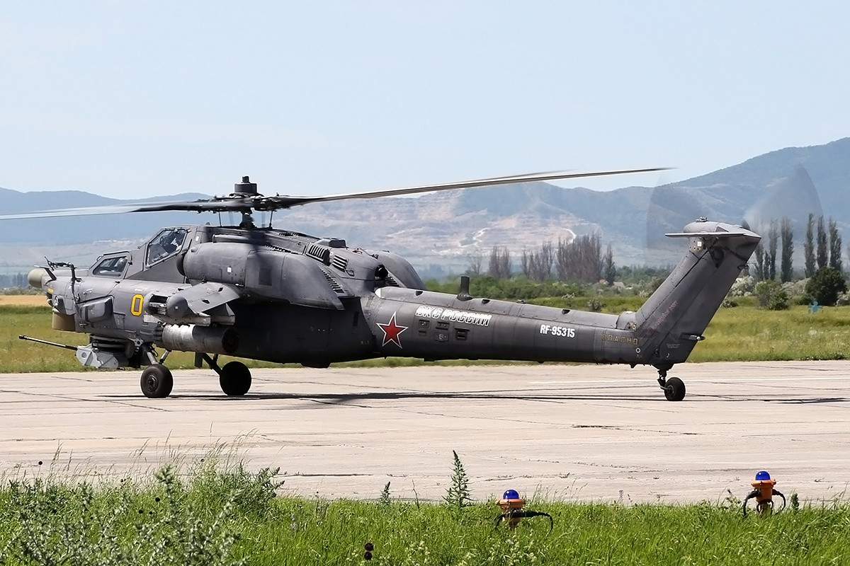 Khám phá loạt trực thăng yểm trợ mặt đất trong Lực lượng Không quân Vũ trụ Nga ảnh 4