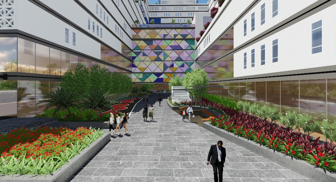 Kiến trúc độc đáo của bệnh viện thông minh hàng đầu miền Bắc ảnh 6