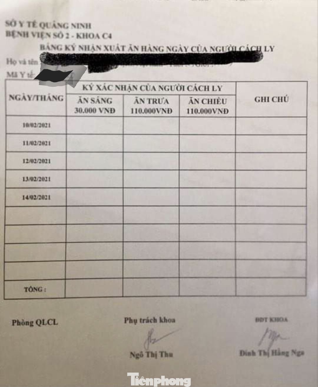 Công an, Thanh tra vào cuộc vụ bữa ăn bị 'cắt xén' trong khu cách ly ở Quảng Ninh ảnh 5