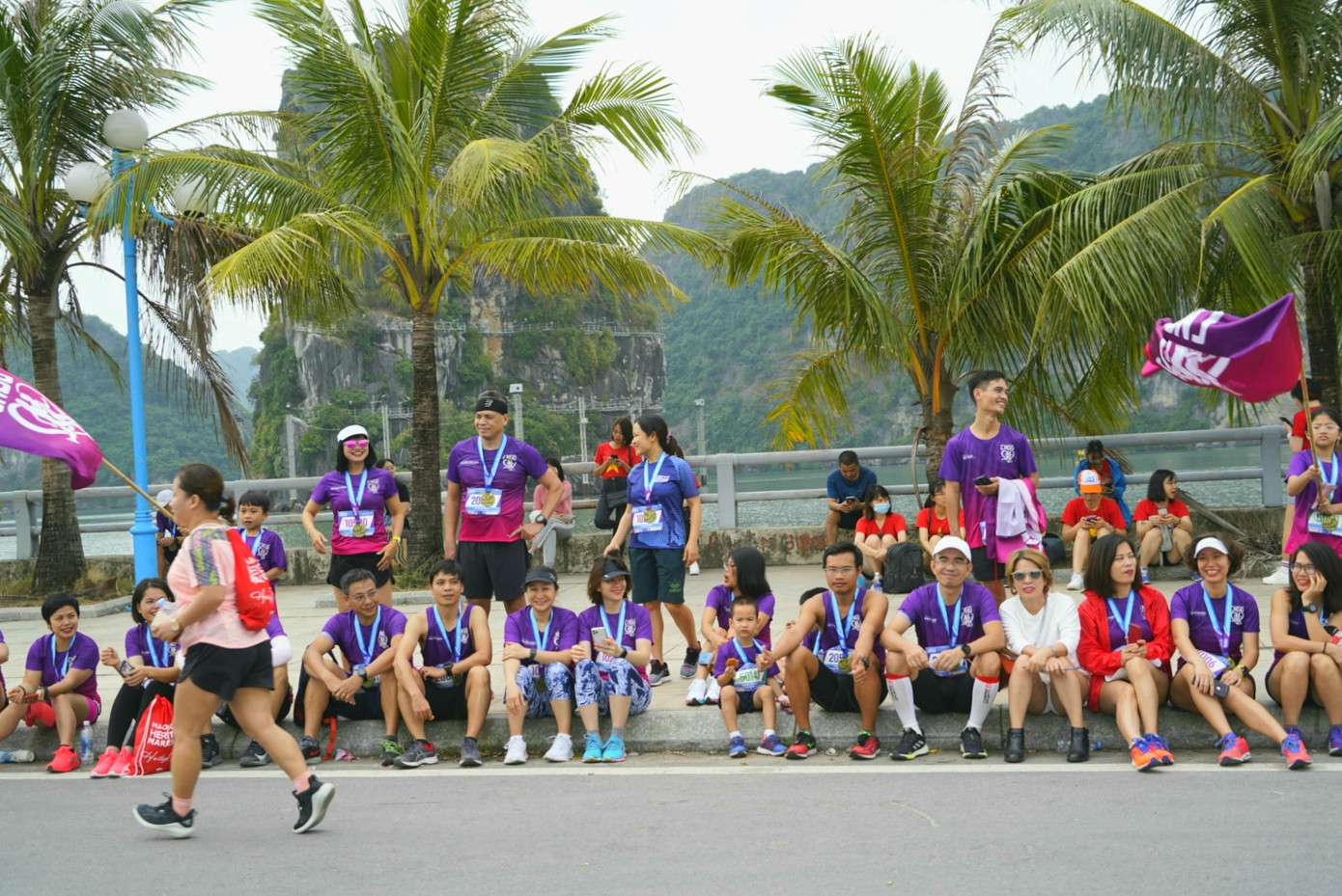 Hàng nghìn người chạy marathon trên bờ vịnh Hạ Long ảnh 8