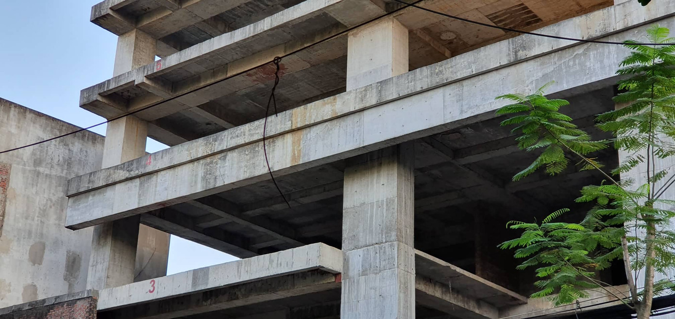 Tòa nhà 'chọc trời' bỏ hoang giữa trung tâm thành phố Hải Phòng ảnh 2