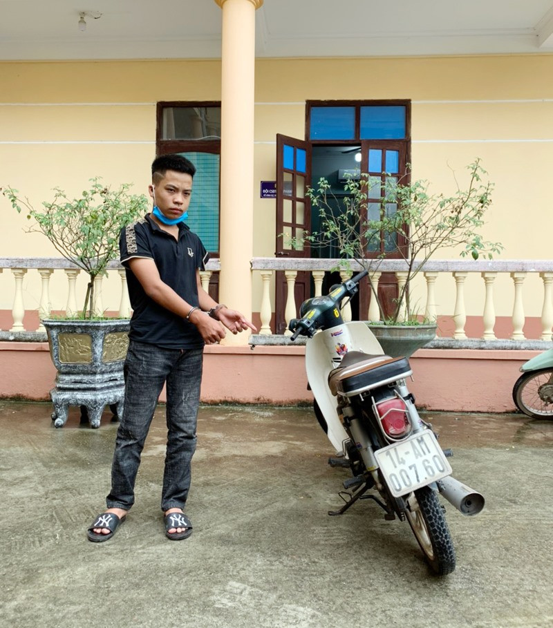 Nam thanh niên vi phạm giao thông còn tông gãy chân Đại úy công an ảnh 2