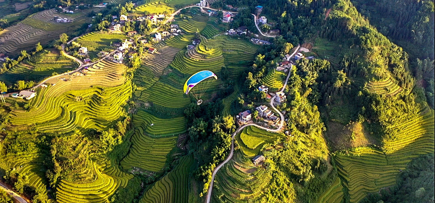 Bay trên mùa vàng Bình Liêu ảnh 4