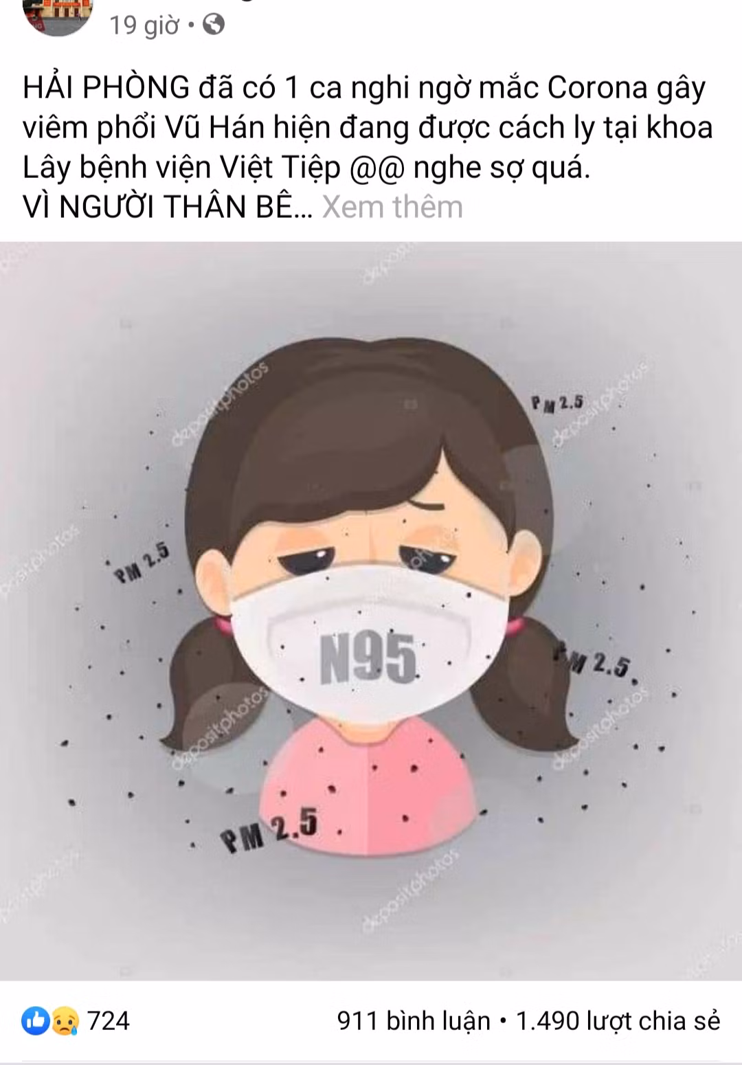 Bác thông tin một trường hợp nhiễm virus Corona tại Hải Phòng ảnh 1