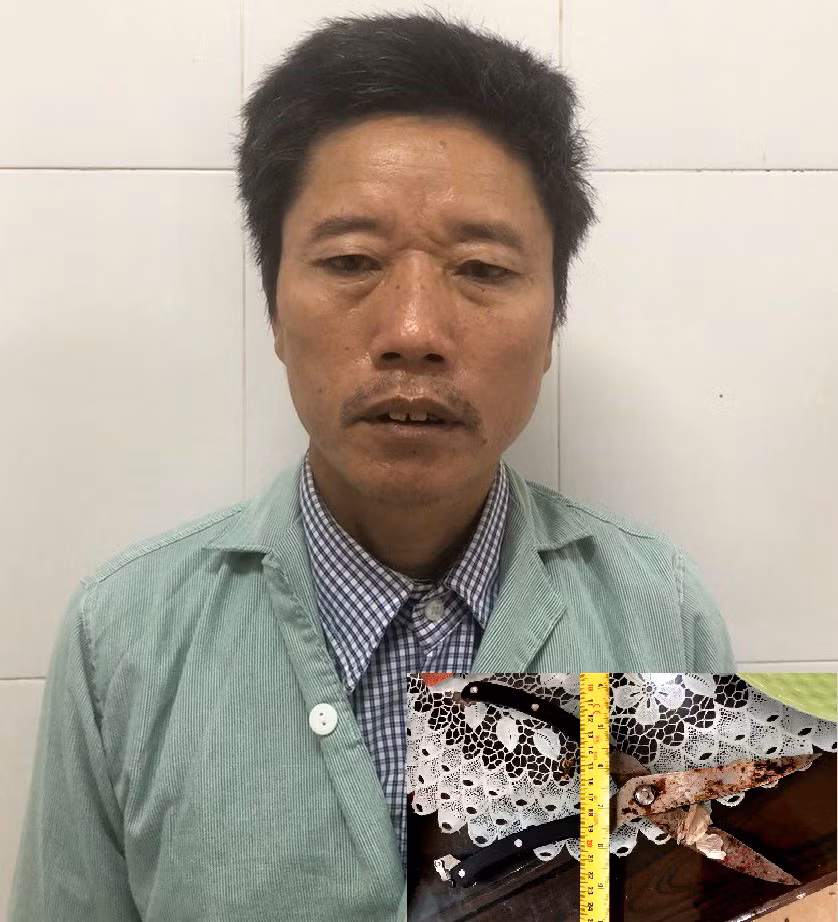 Khởi tố đối tượng dùng kéo sát hại bạn vợ ảnh 1