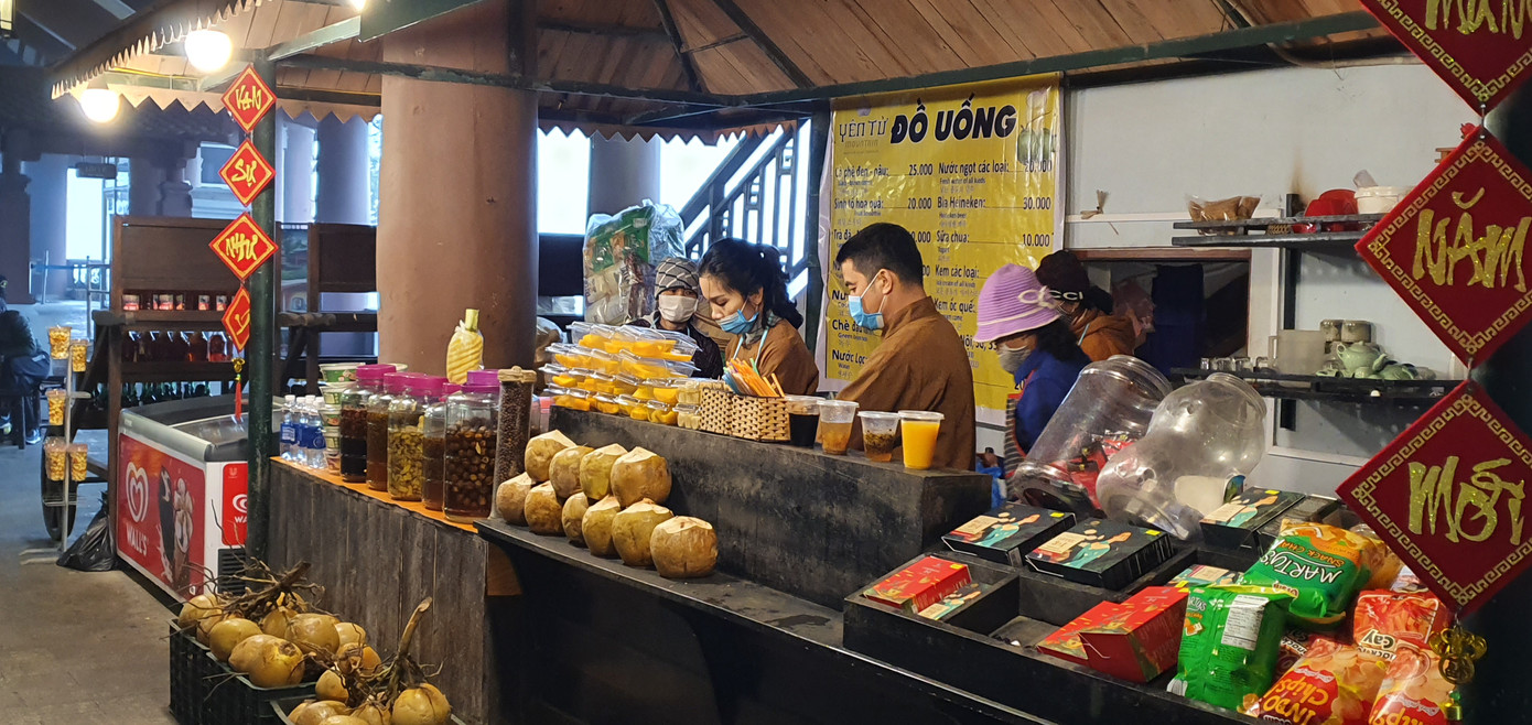 Những hình ảnh khác thường ở Yên Tử trước ngày khai hội ảnh 8