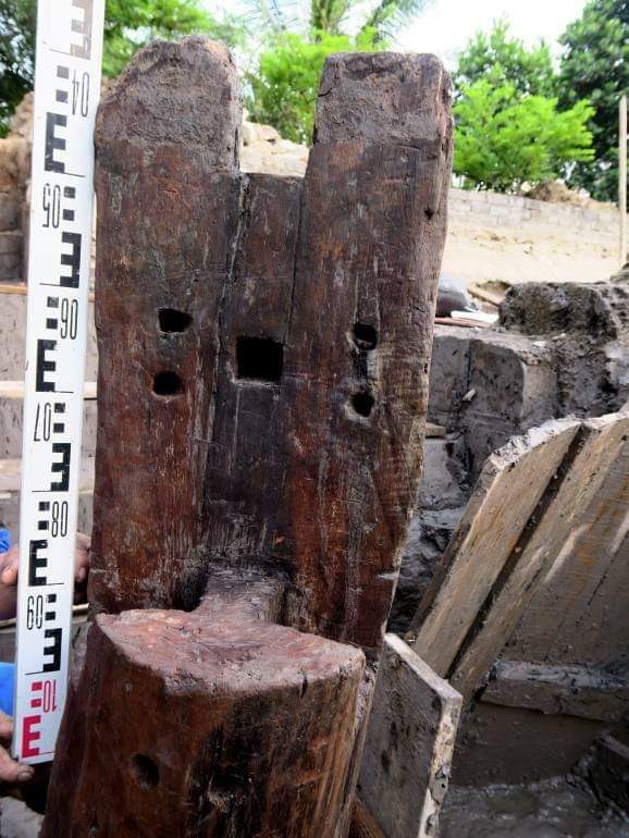 Thêm 37 cọc gỗ phát lộ được nhận định liên quan đến trận Bạch Đằng ảnh 7