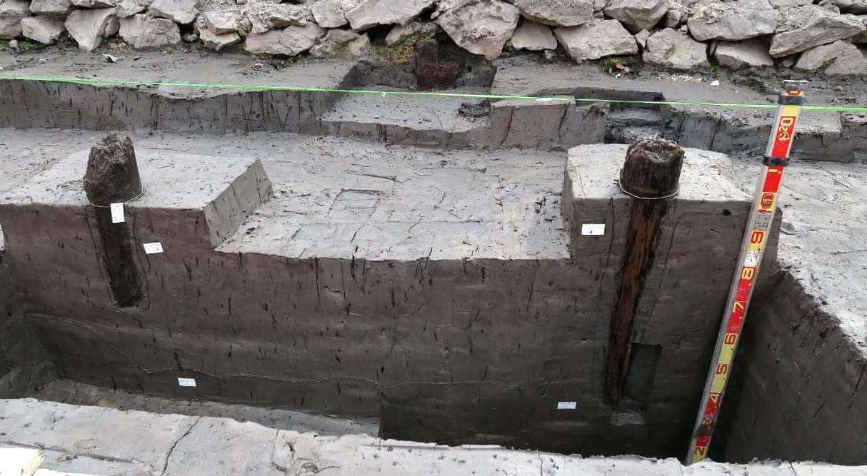 Thêm 37 cọc gỗ phát lộ được nhận định liên quan đến trận Bạch Đằng ảnh 6