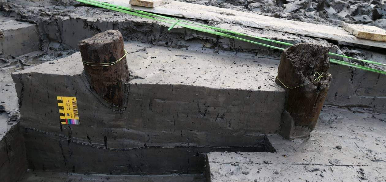 Thêm 37 cọc gỗ phát lộ được nhận định liên quan đến trận Bạch Đằng ảnh 8