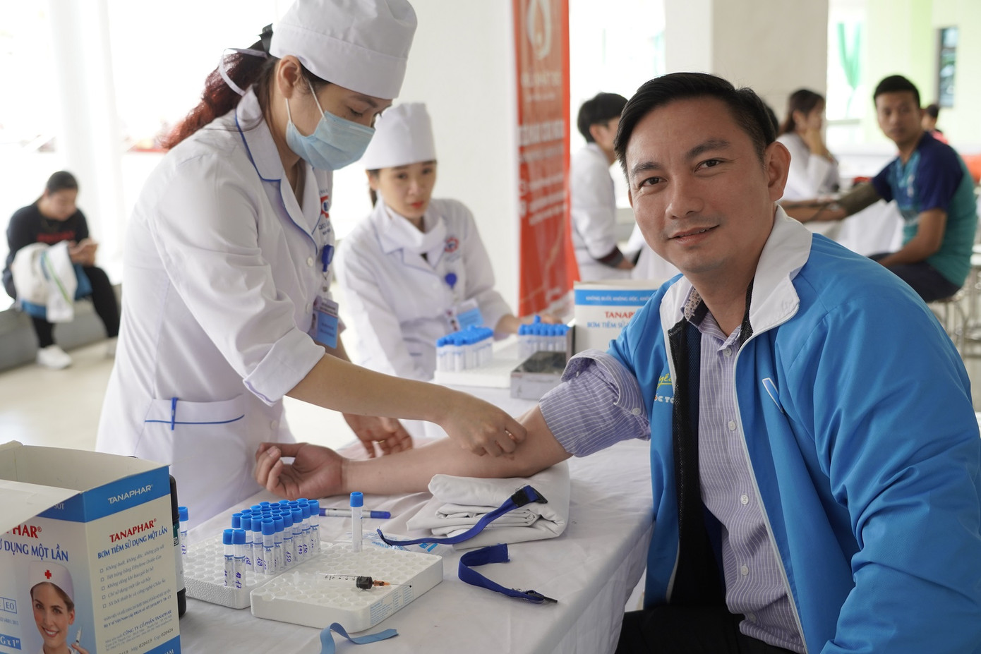 Chủ nhật Đỏ ngày hội hiến máu của đoàn viên thanh niên Quảng Ninh ảnh 6