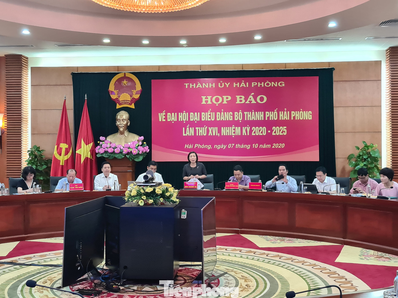 350 đại biểu dự Đại hội Đảng bộ TP Hải Phòng trong ba ngày ảnh 1