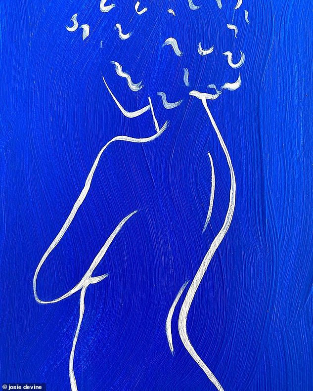 Vẽ tranh khỏa thân chống chán ngày dịch, 9x bỏ việc chính vì kiếm bộn tiền ảnh 4