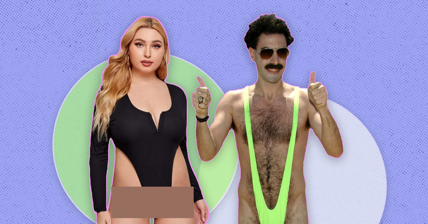 Mẫu quần jean ‘mặc như không’, lộ nội y gây choáng ảnh 4