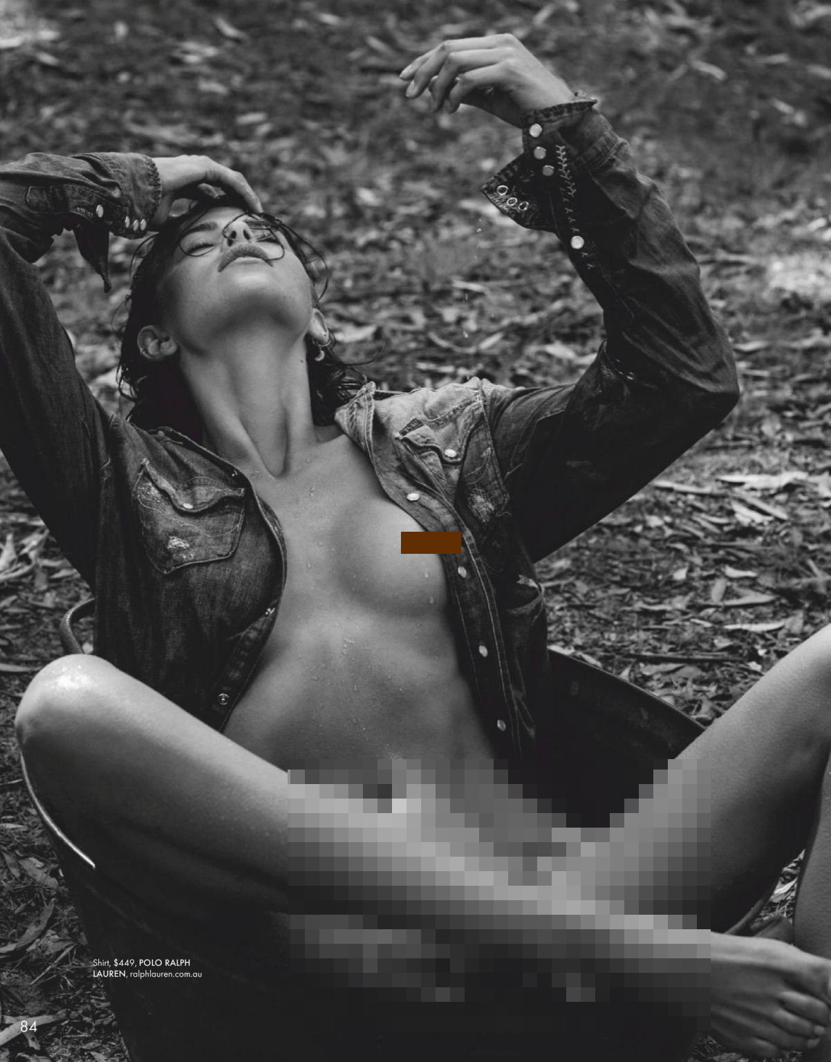 Chân dài Victoria's Secret chụp ảnh ngực trần, gợi cảm mơn mởn như thiếu nữ ảnh 3