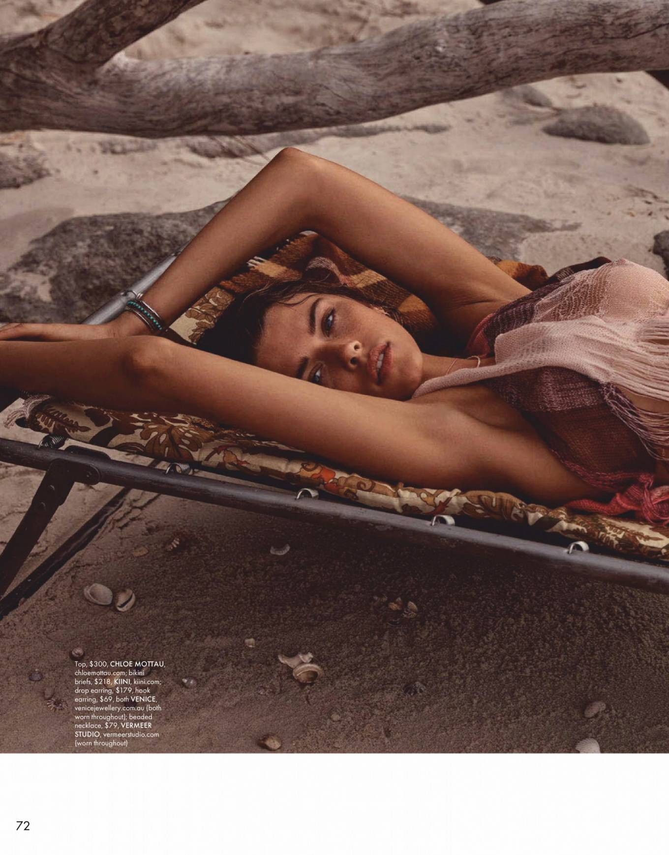 Siêu mẫu 9x Georgia Fowler cởi đồ đẹp mê mẩn trên Elle ảnh 10