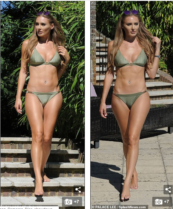 Sao truyền hình Anh quốc thả dáng quyến rũ với áo tắm ảnh 2