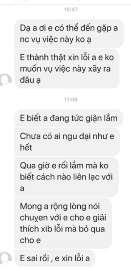 Trấn Thành công khai tin nhắn xin lỗi của kẻ bôi nhọ, kêu fan bình tĩnh 'ai làm nấy chịu' ảnh 1