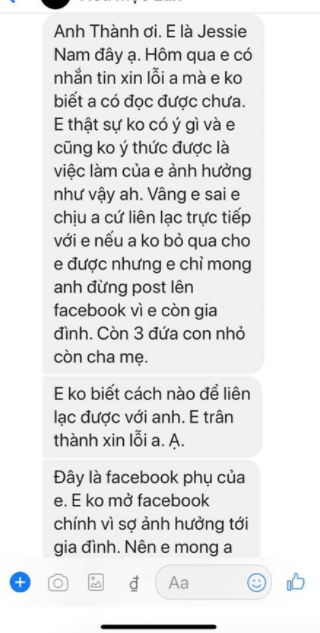 Trấn Thành công khai tin nhắn xin lỗi của kẻ bôi nhọ, kêu fan bình tĩnh 'ai làm nấy chịu' ảnh 2