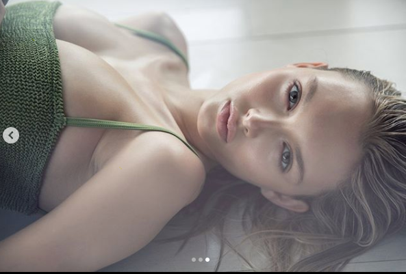 Nàng mẫu 2k đẹp hút hồn với mặt thiên thần, thân hình 'bỏng rẫy' ảnh 8