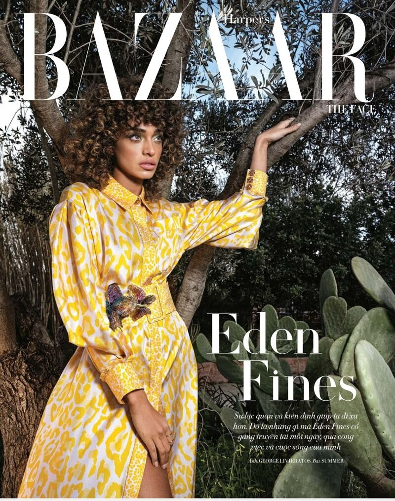 Nhan sắc sexy hoang dại của nàng mẫu Israel lên bìa Harper’s Bazaar Việt Nam ảnh 2