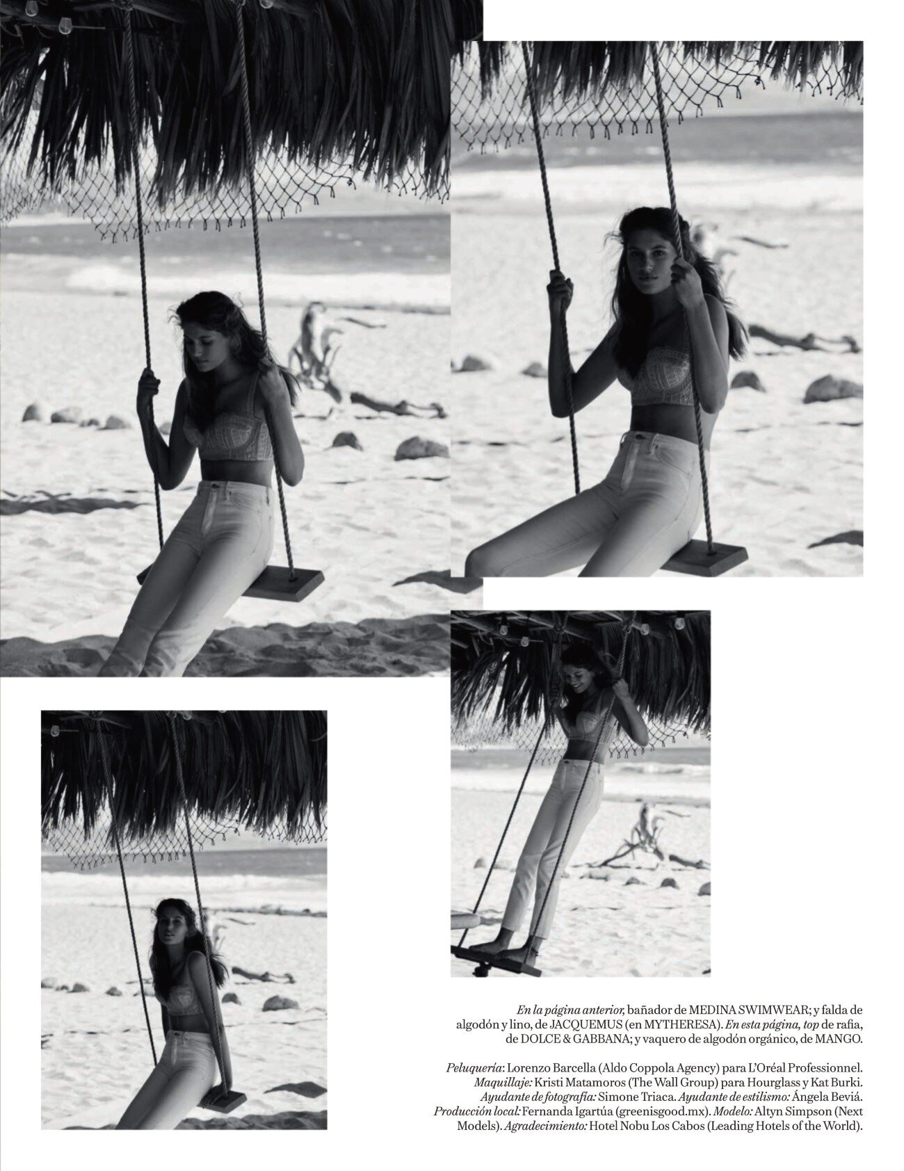 Chân dài nước Mỹ quyến rũ mê hồn ở tuổi đôi mươi với áo tắm lưới ảnh 1