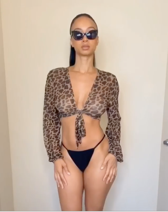 Draya Michele khoe đường cong 'bốc lửa' vời trang phục bó sát ảnh 6