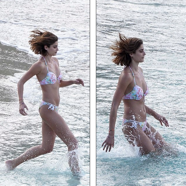 'Thiên thần nội y' Taylor Hill đẹp như mộng trên biển không thể rời mắt ảnh 8