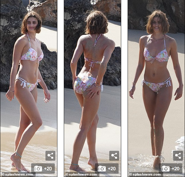 'Thiên thần nội y' Taylor Hill đẹp như mộng trên biển không thể rời mắt ảnh 2