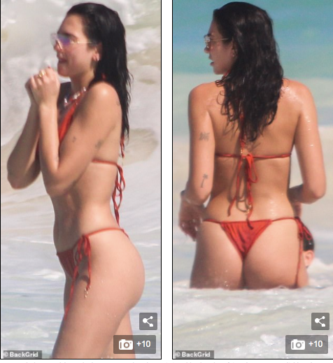 Hai mỹ nhân nóng bỏng của Hollywood 'đọ' dáng với bikini siêu bé ở biển ảnh 1