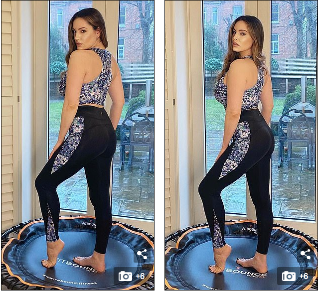 Mỹ nhân ‘kỳ quan thứ 8 của thế giới’ tung ảnh tập luyện, phô thềm ngực nóng bỏng ảnh 4