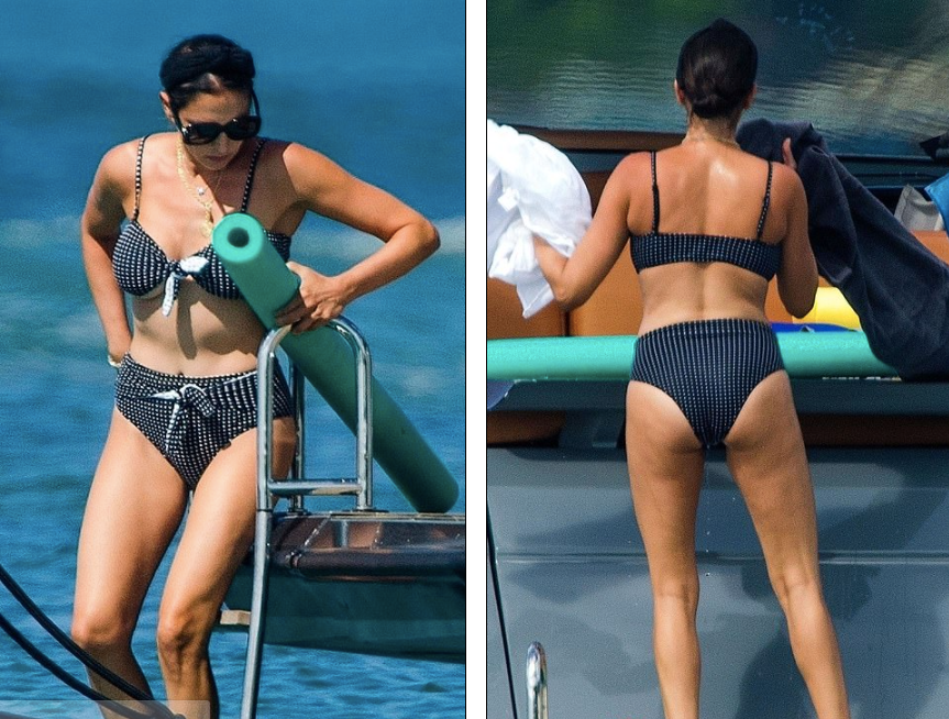 Bà xã của Simon Cowel mặc bikini phô dáng đẹp ngỡ ngàng ở tuổi U50 ảnh 1