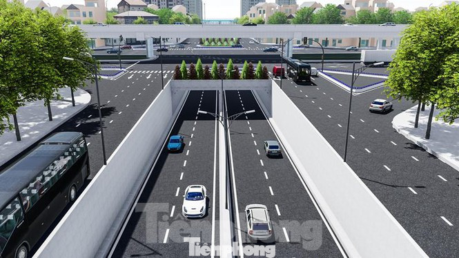 Khởi công dự án hầm chui Lê Văn Lương - Vành đai 3 ảnh 1