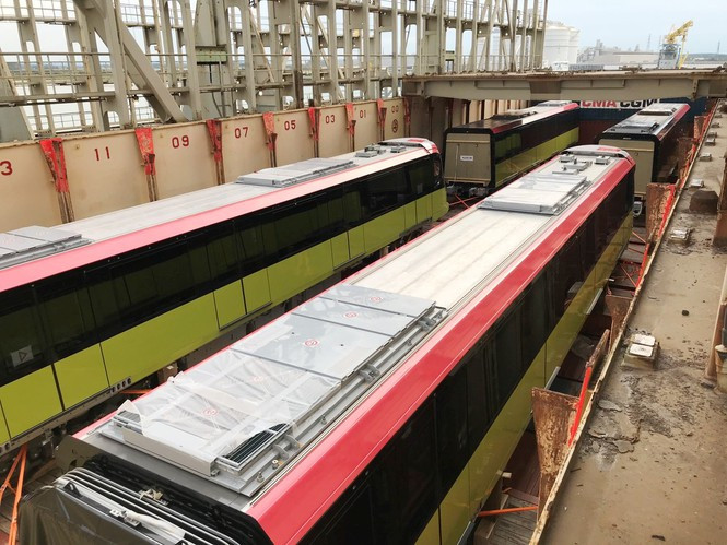 Ngày mai đoàn tàu metro Nhổn - ga Hà Nội cập cảng Hải Phòng ảnh 2
