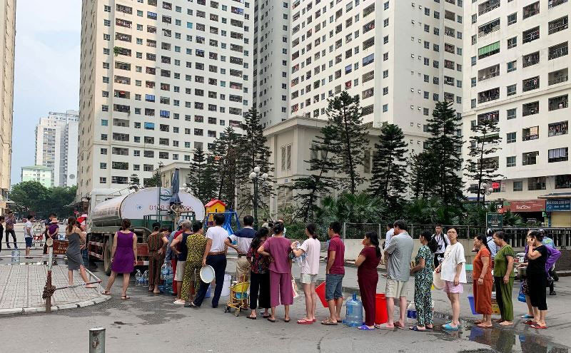 Điêu đứng vì nước bẩn, xây chung cư cần đảm bảo môi trường sống cư dân ảnh 2